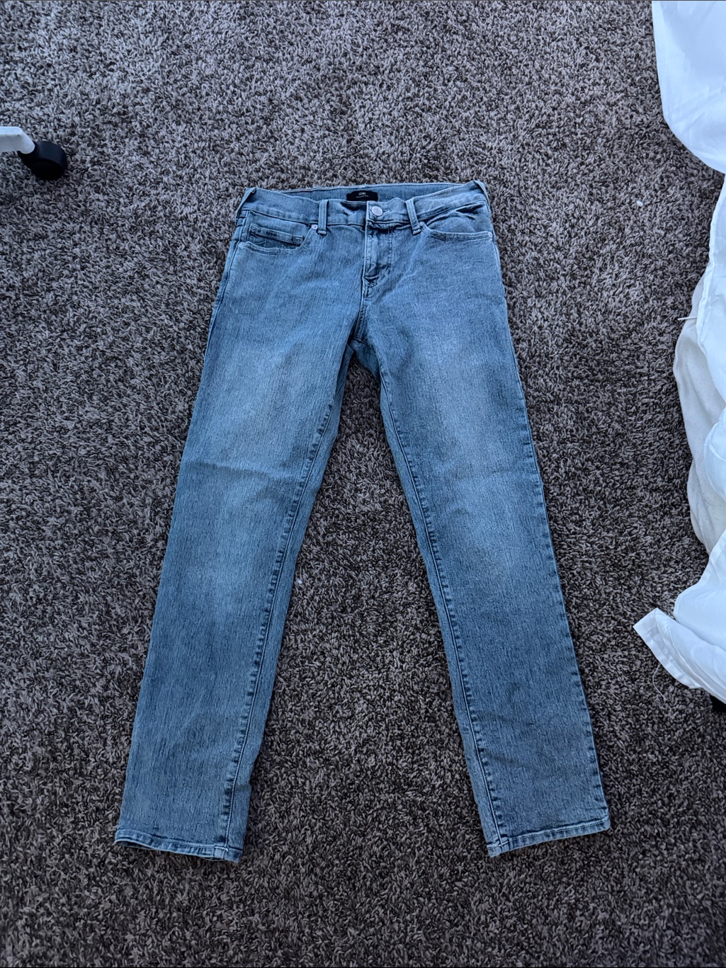 True Religion Men’s Slim Straight Jeans - Light Blue Wash